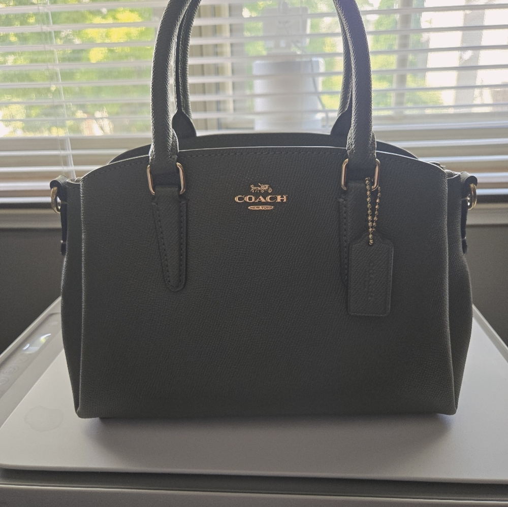 Coach Olive Leather Handbag